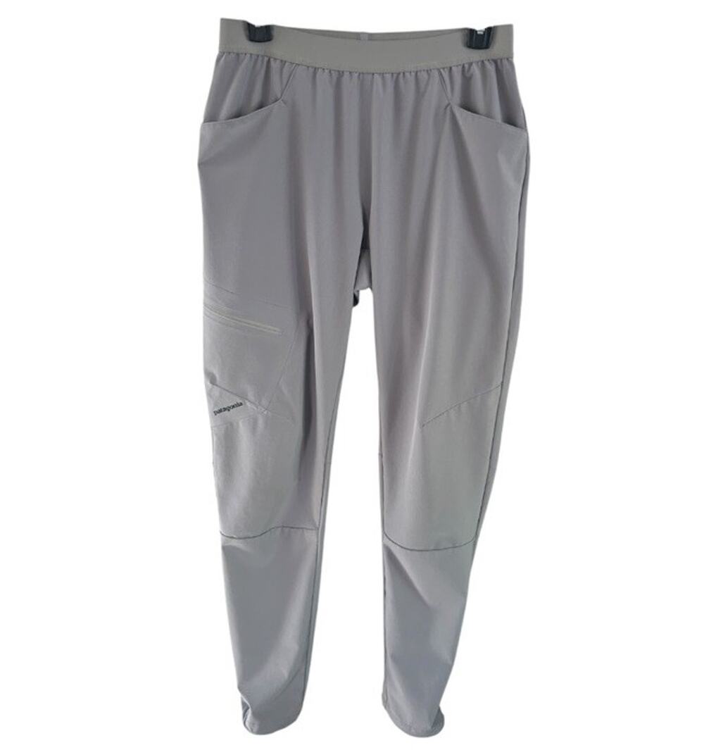 Patagonia Chambeau Rock Pants Climbing Hiking Grey 82935 Women's 6 Technical